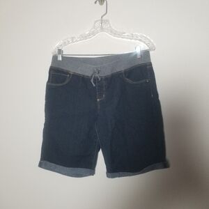 Blue Denim Shorts